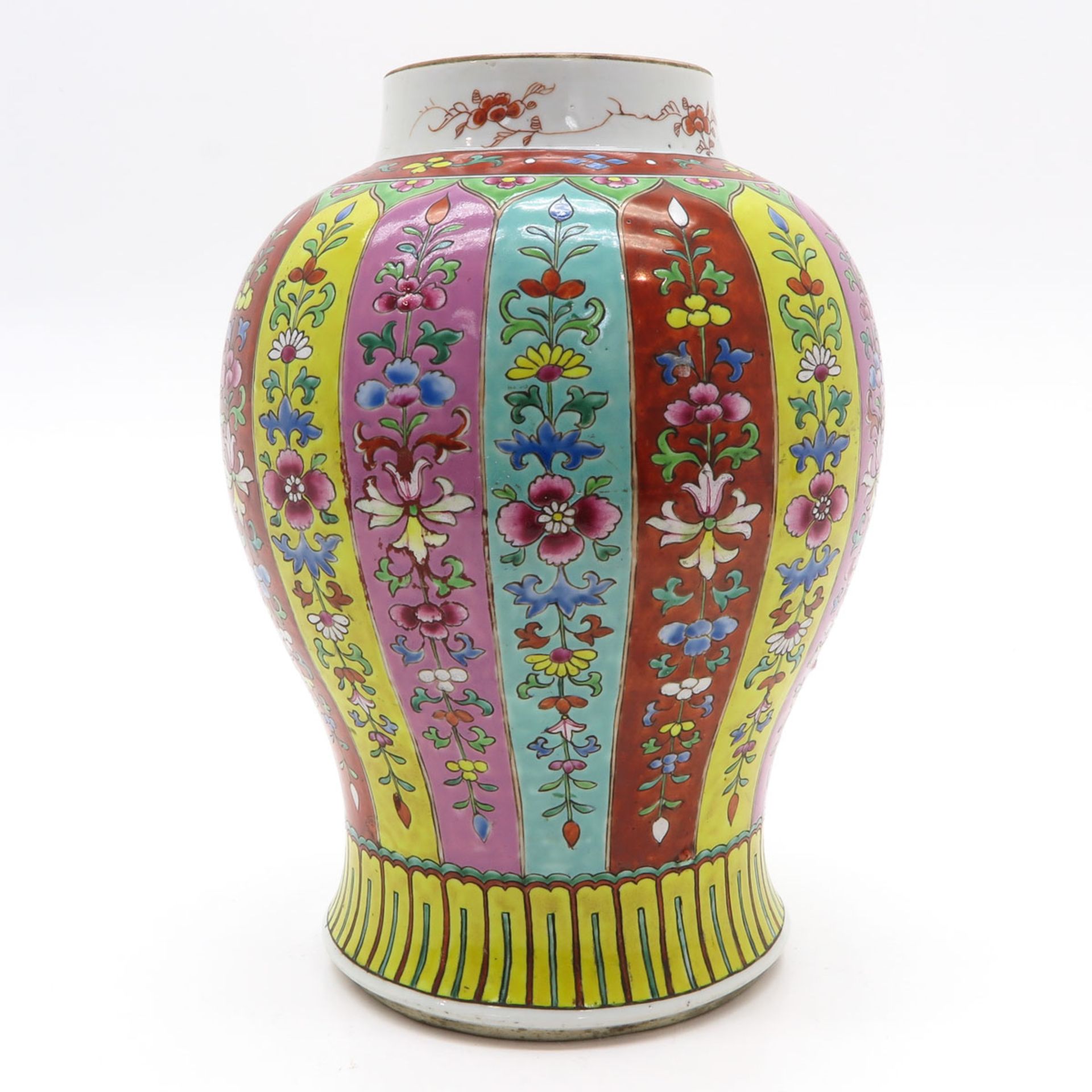 Polychrome Decor Vase - Bild 3 aus 6