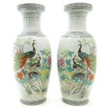 Pair of China Porcelain Republic Period Vases