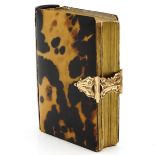 Turtle Shell Bible with Goud Clasp