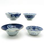 Lot of 4 China Porcelain Bowls
