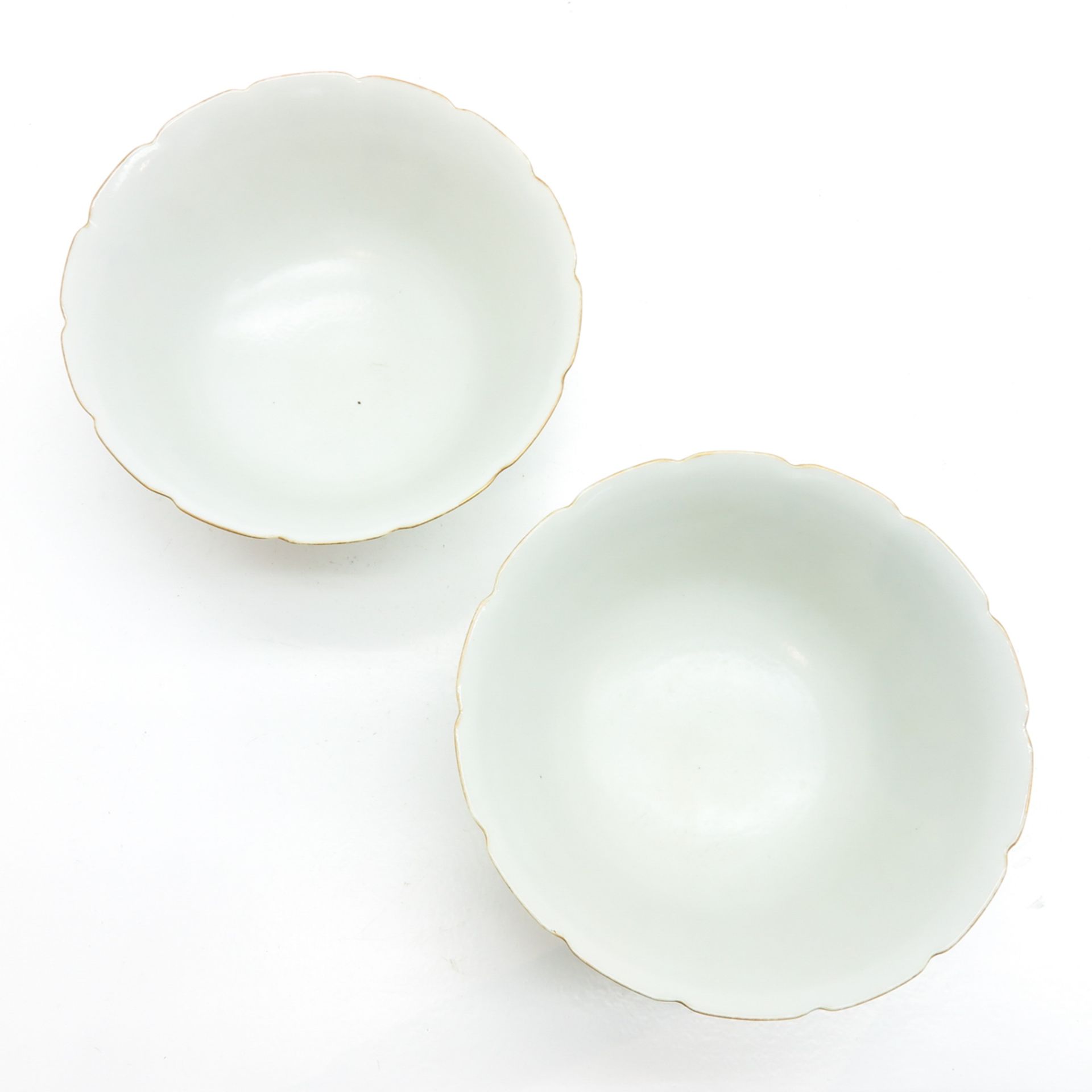 Lot of 2 China Porcelain Wu Shuang Pu Decor Bowls - Bild 5 aus 6