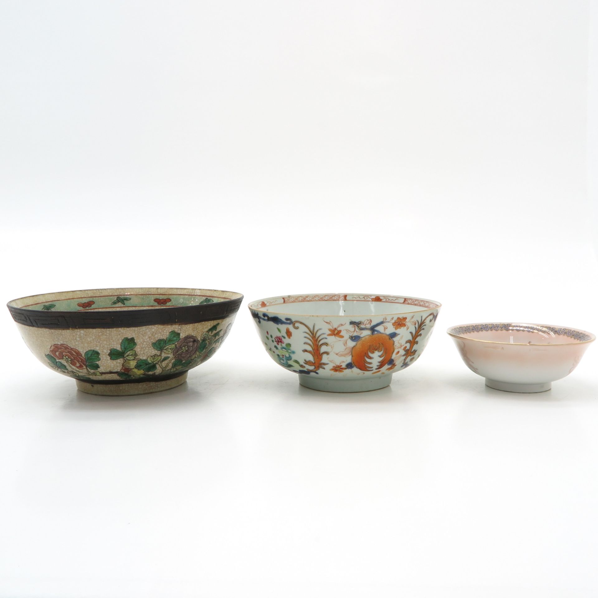 Lot of 3 Bowls - Image 2 of 6