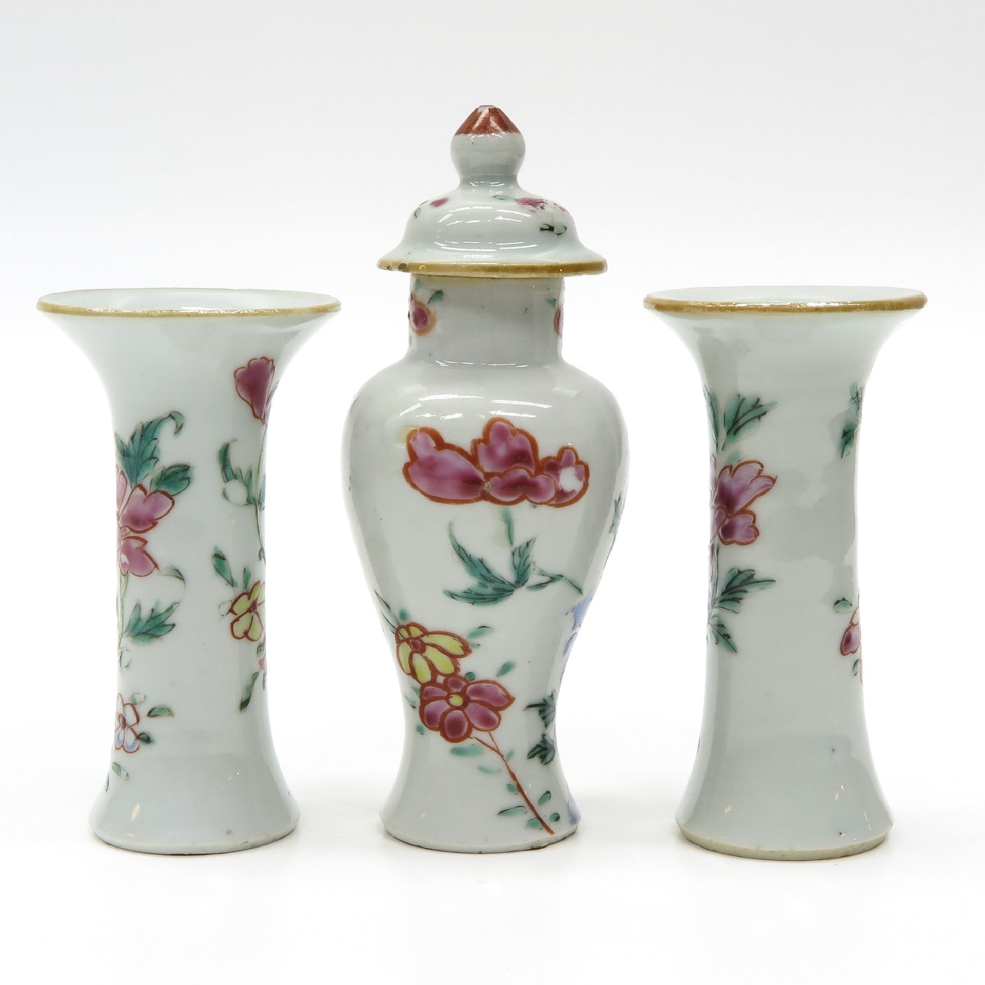 Lot of 3 Miniature Vases - Image 3 of 6