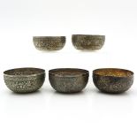 Lot of 5 Bowls