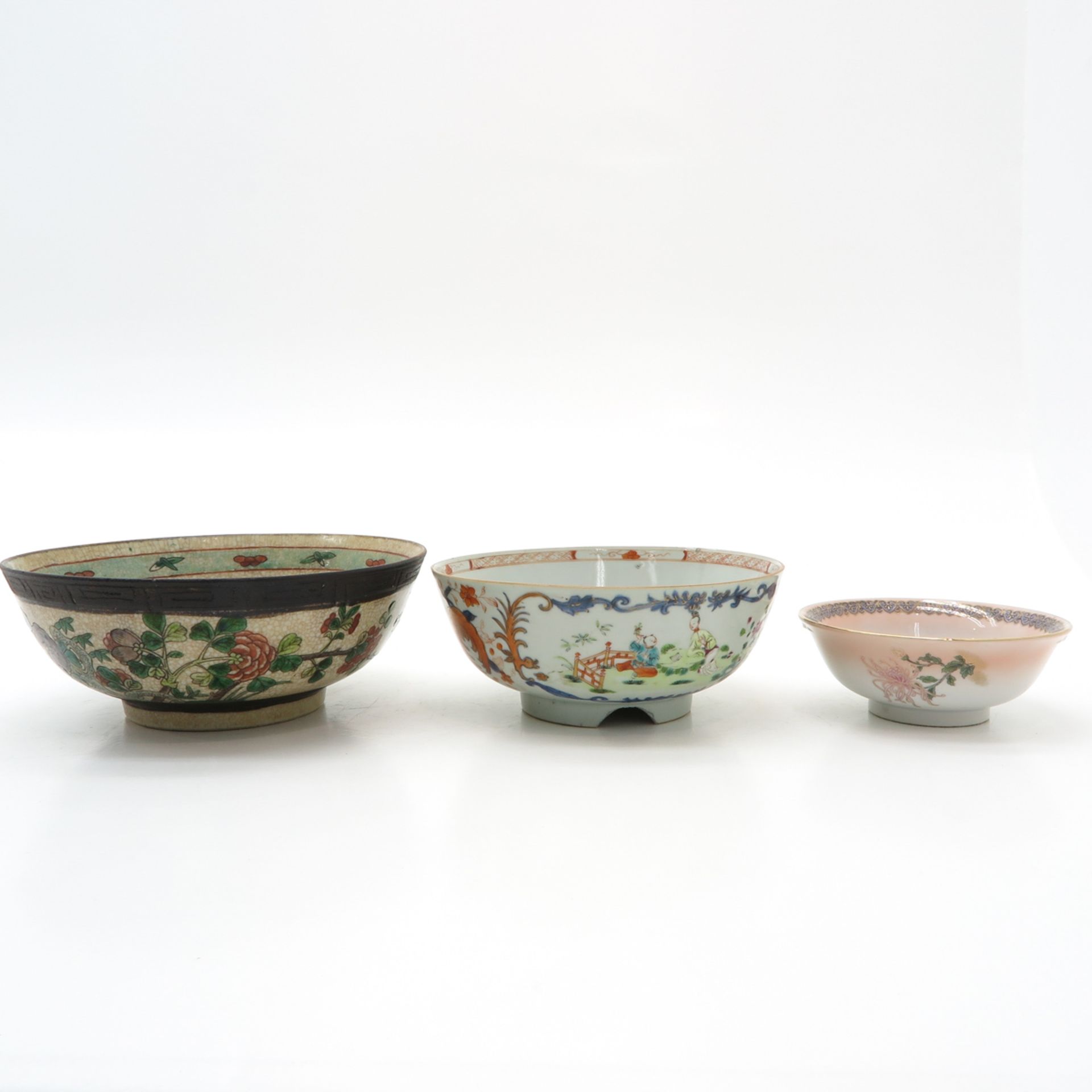 Lot of 3 Bowls - Image 3 of 6