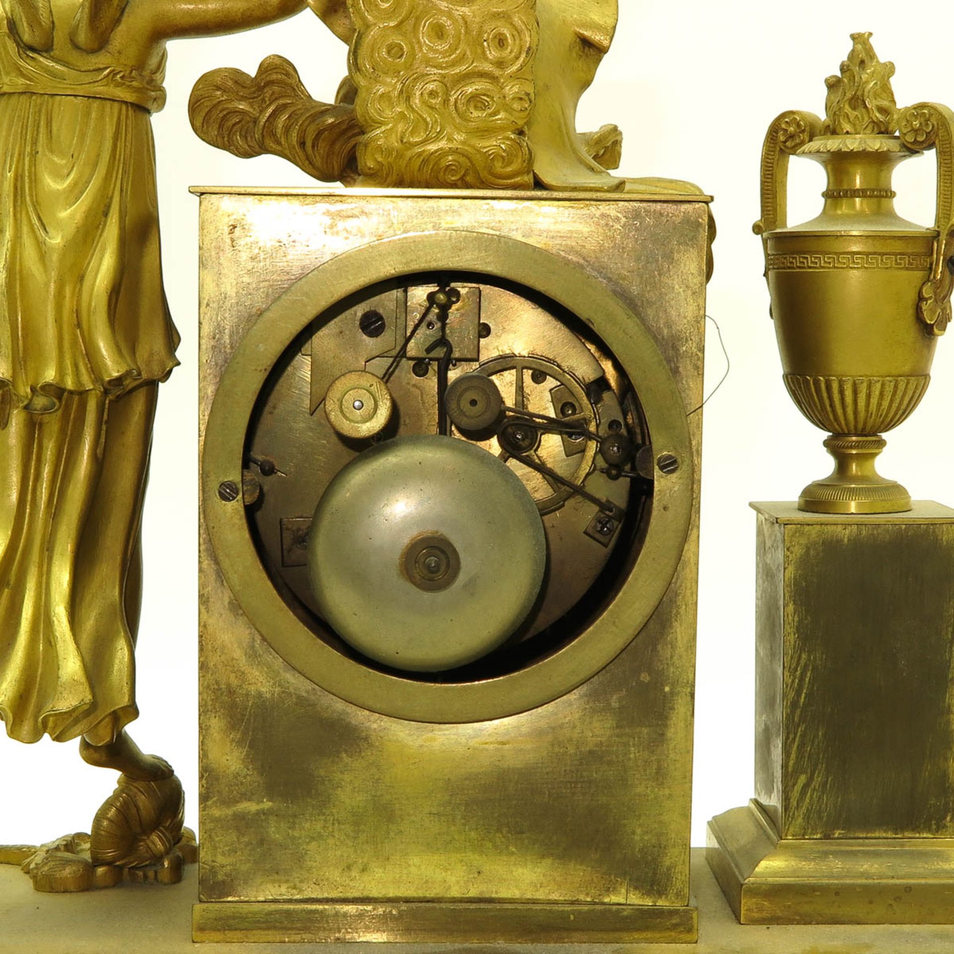 Empire Period Clock Circa 1820 - Bild 5 aus 5