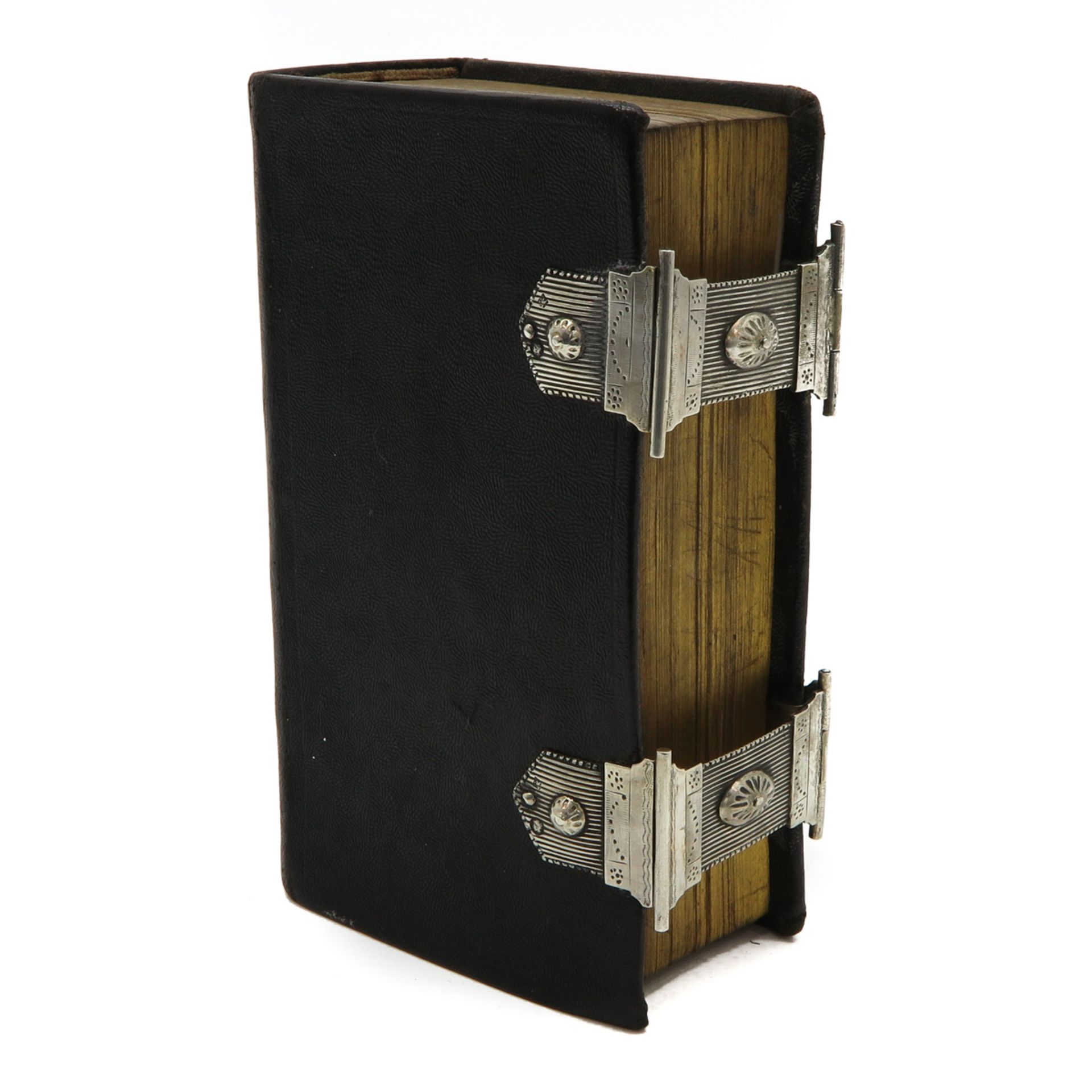 Dutch Bible with Silver Clasps
