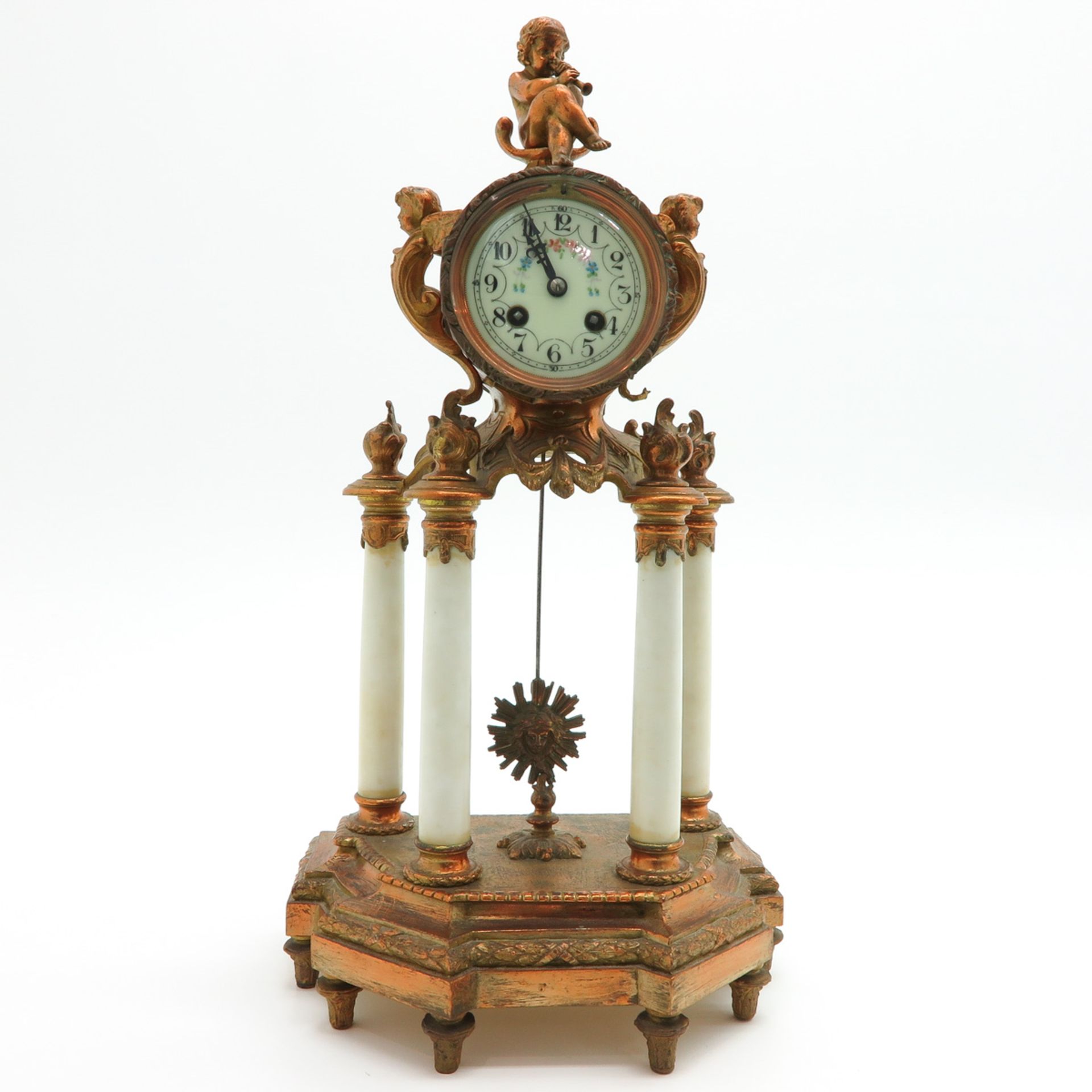 Louis XVI Style Table Clock