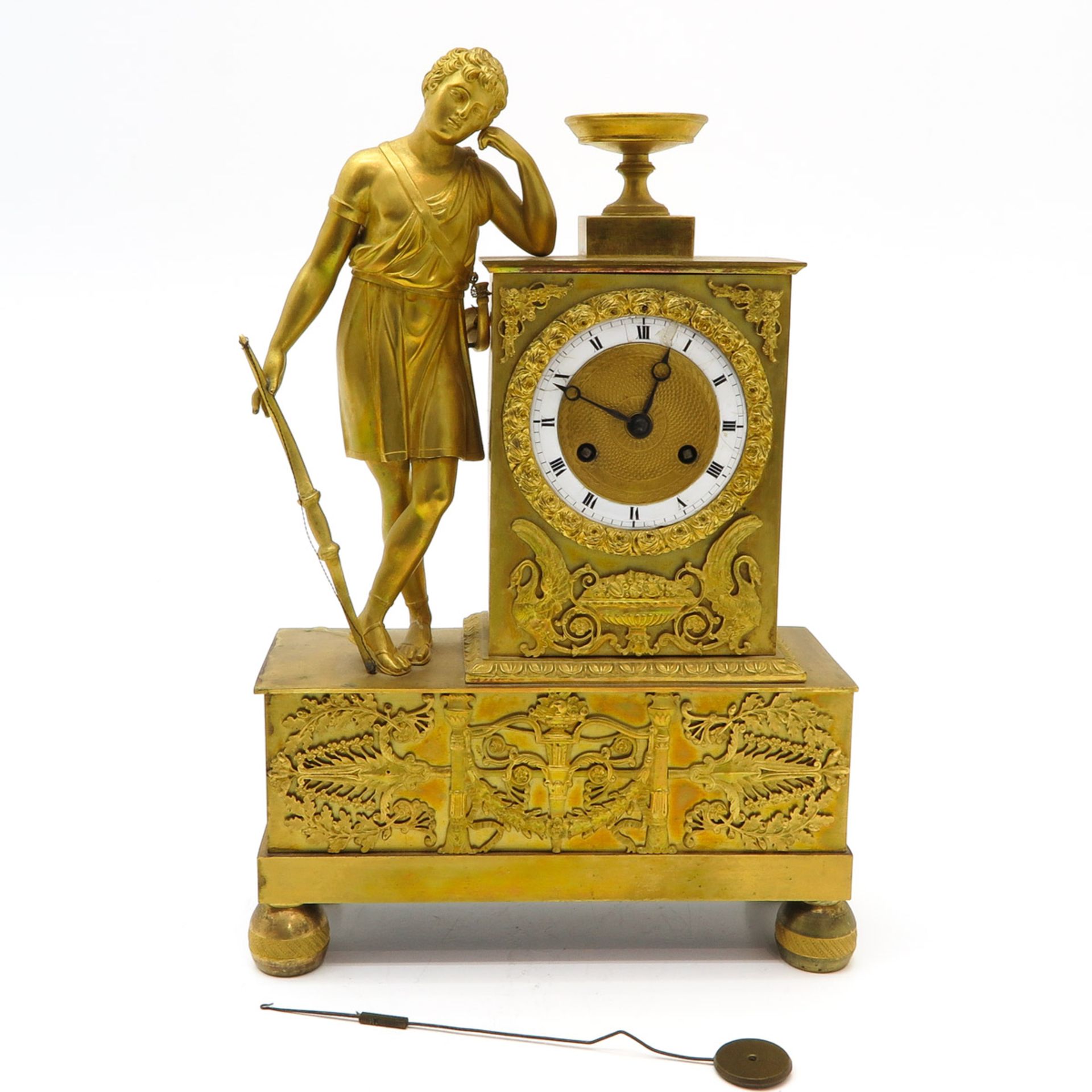 Bronze Empire Clock