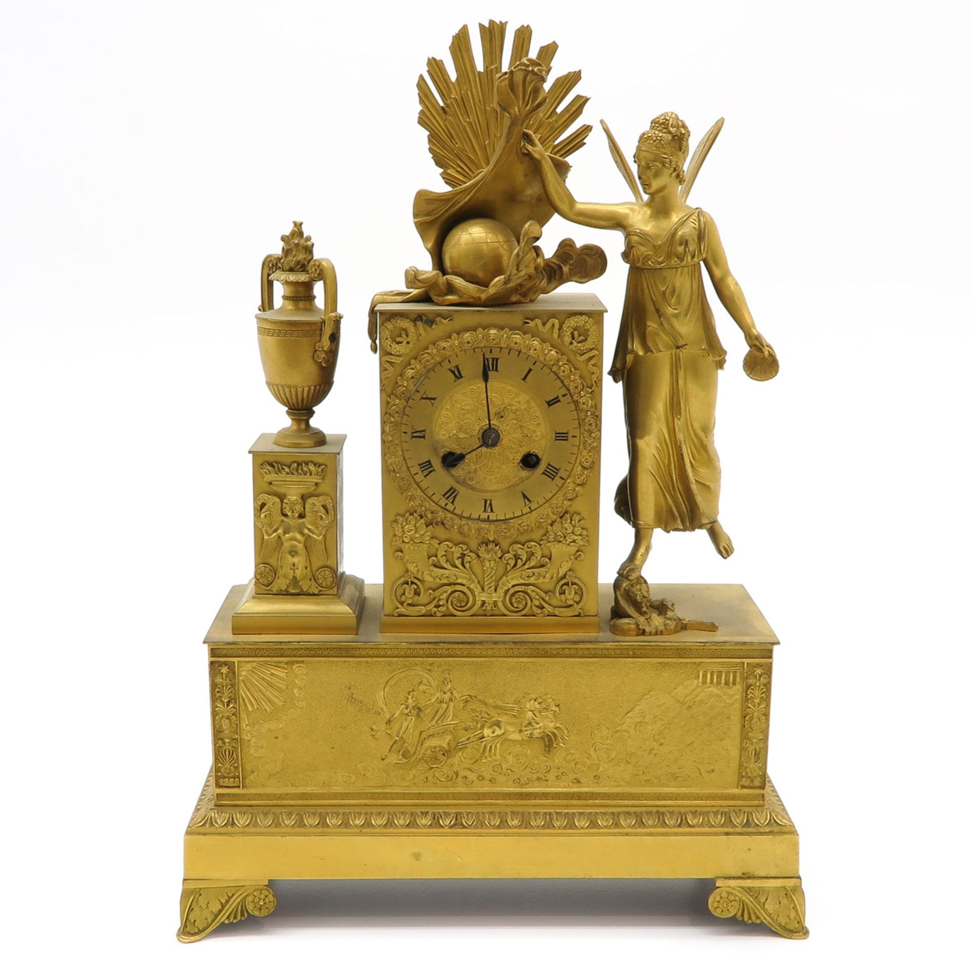 Empire Period Clock Circa 1820