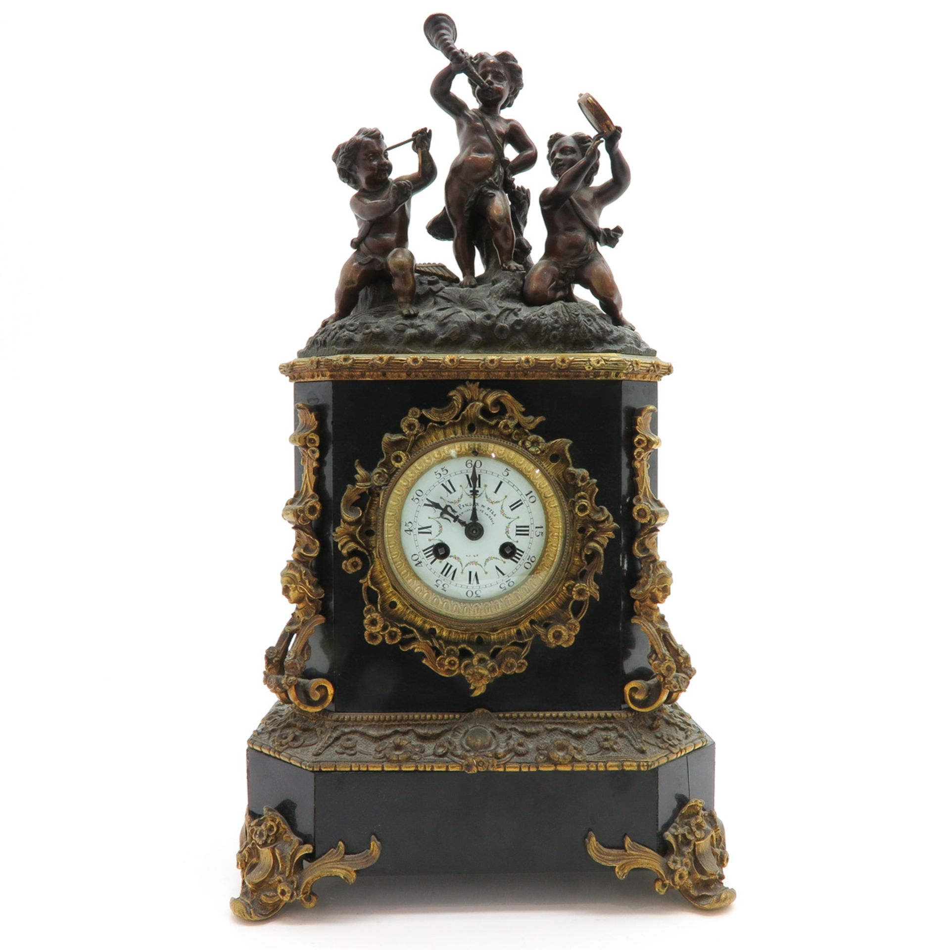 H. Pander & Fils Table Clock