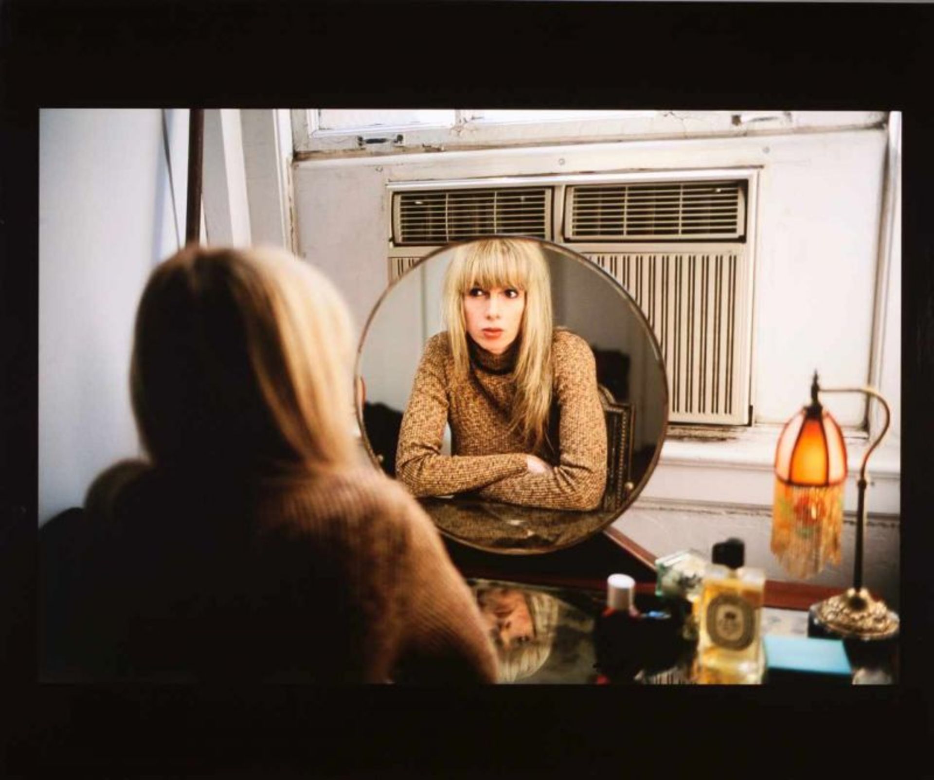 Nan Goldin (b. 1953) "Joey in my mirror, Berlin 1992 / Joey in my vanity mirror, NYC 1999" Diptych