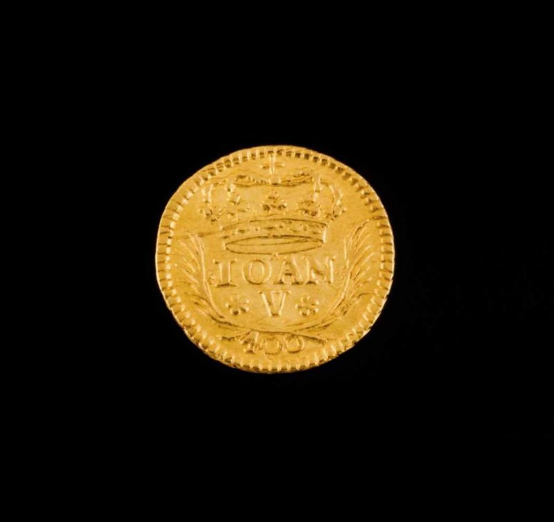 Gold D. João V, King of Portugal 1746 1,06 g - Bild 2 aus 2