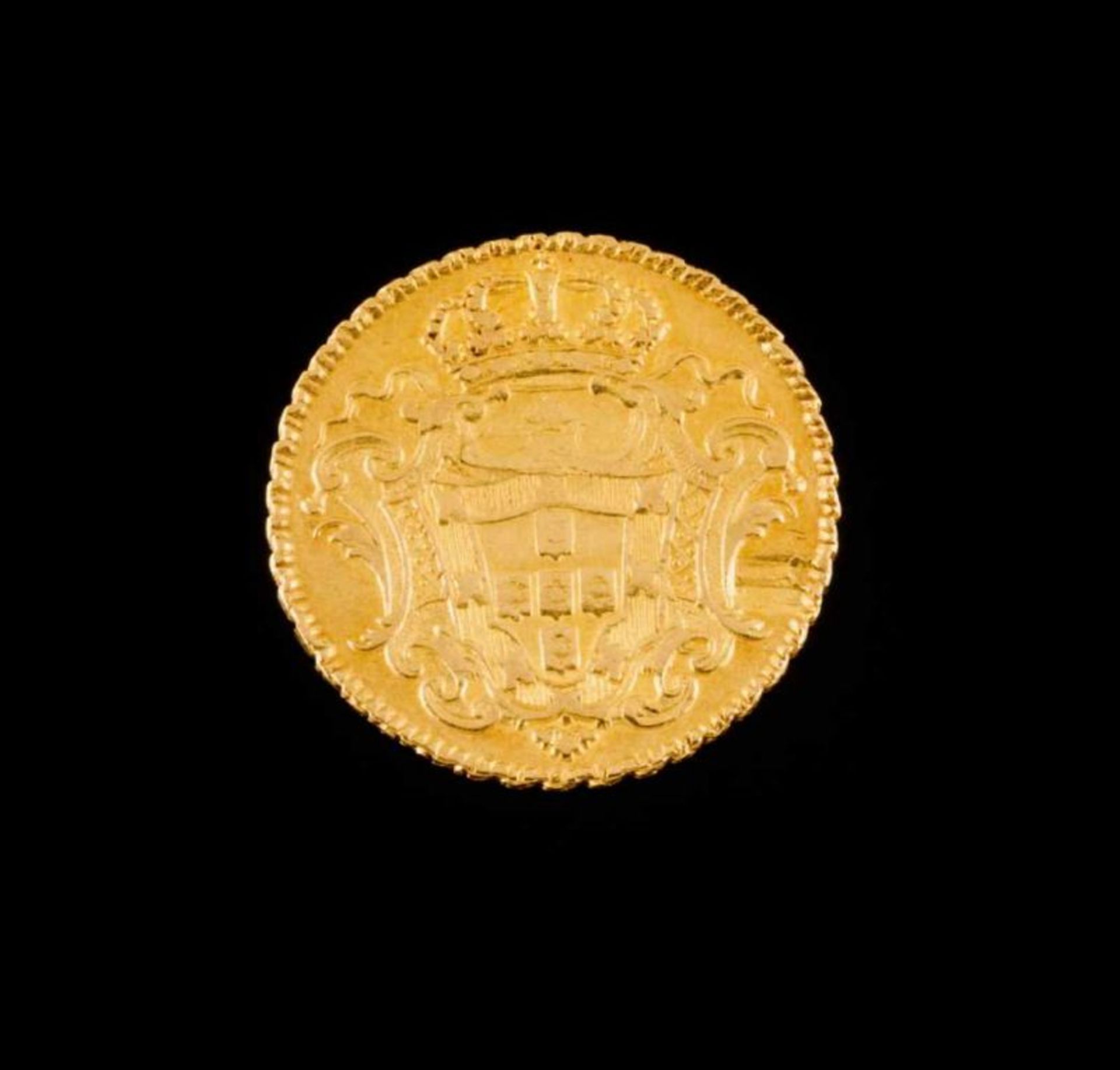 Gold D. João V, King of Portugal 1728 7,02 g - Bild 2 aus 2
