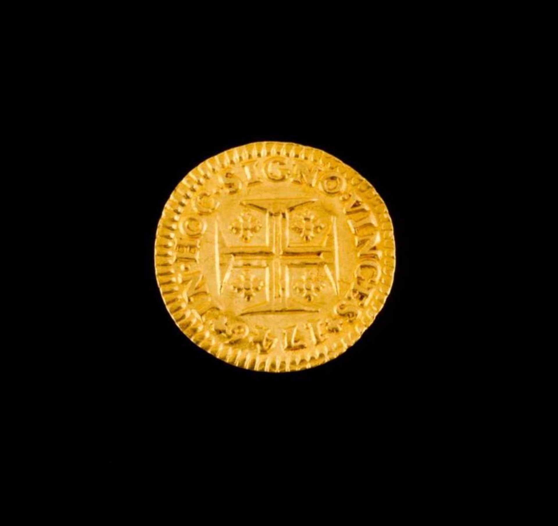 Gold D. João V, King of Portugal 1746 1,06 g