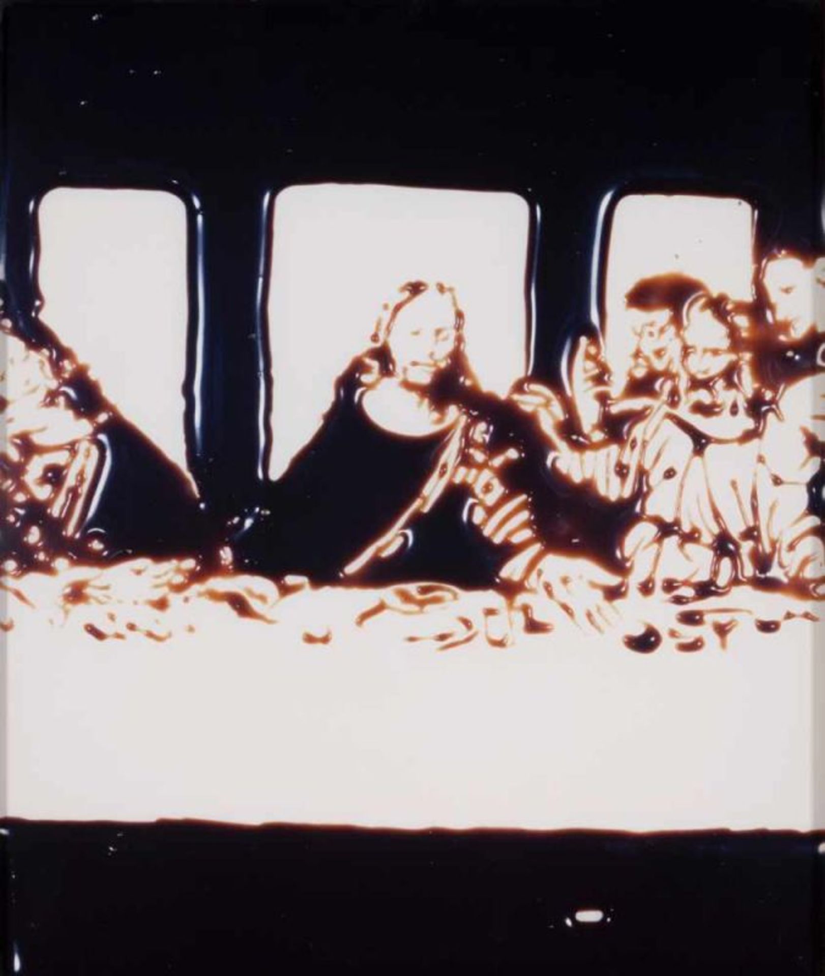 Vik Muniz (b.1961) "Milão (última Ceia)", 1998 Triptych From "Pictures of Chocolate" Cibachrome - Image 3 of 4