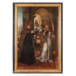 Saint Benedict and Saint Bernard Oil on panel 135x90 cm