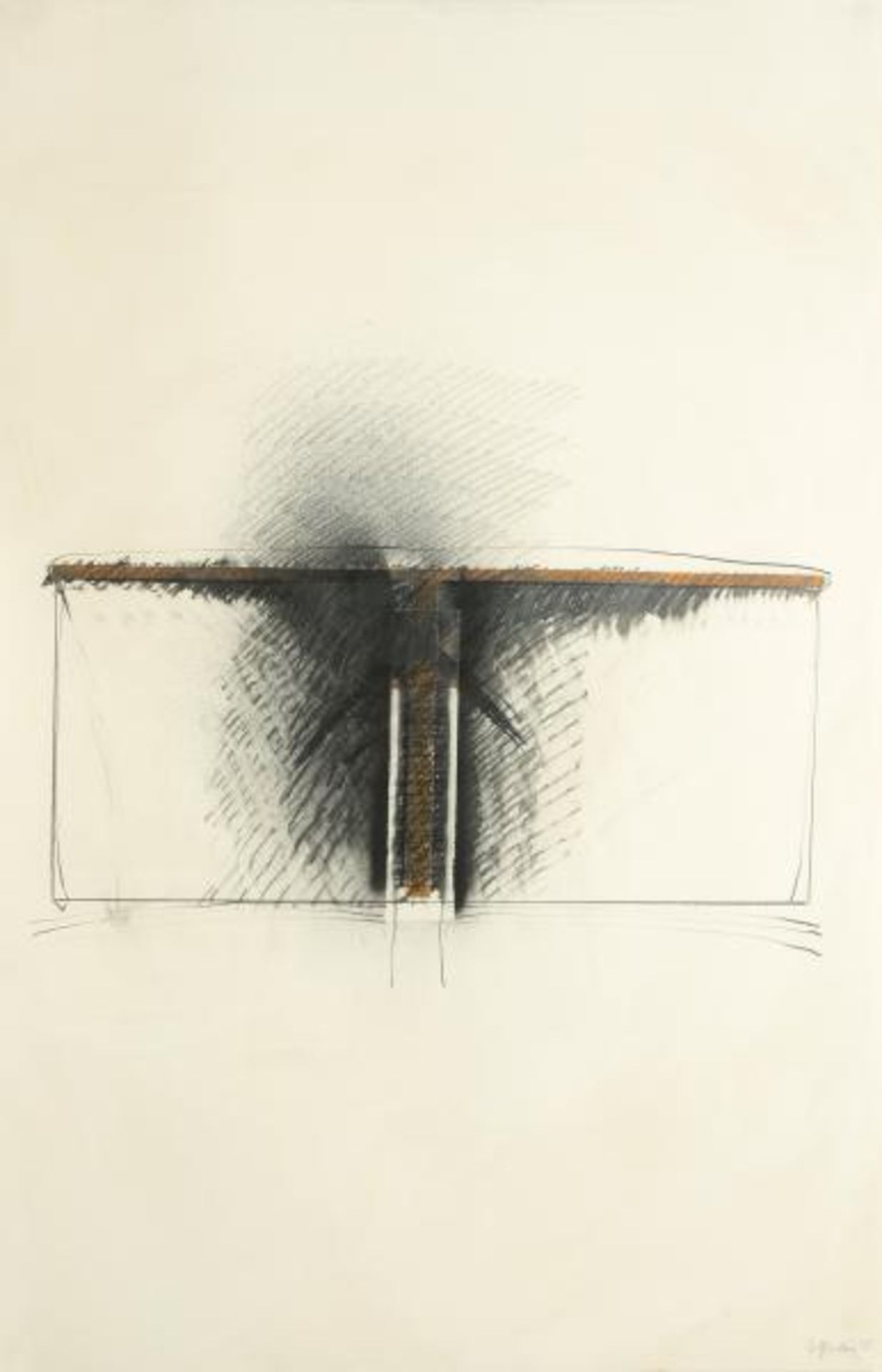 Paul Rotterdam - (né en 1939) - Sans titre, 1975 - Dessin au crayon sur papier - [...]
