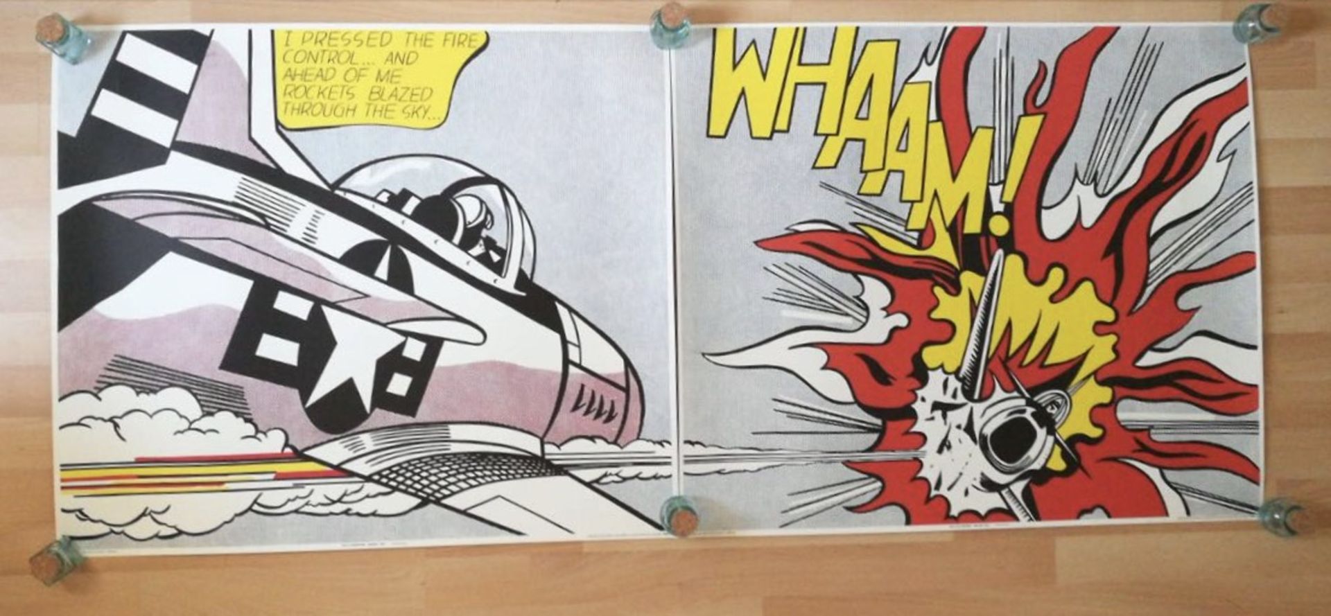 Roy Lichtenstein - (1923-1997) - Whaam, 1968 - Tirage offset en couleur publié - [...] - Bild 4 aus 5