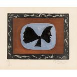 Georges Braque (Argenteuil 1882 – 1963 Paris) „Uranie II“. 1958 Farblithografie und Aquatinta auf