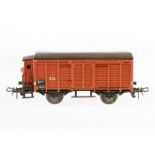 Märklin gedeckter Güterwagen 316, S H0, Guss, braun, mit BRH, LS, L 10, OK, Z 2 19.50 % buyer's