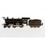 Märklin 2-B Dampflok E 13040, S 0, elektr., schwarz, mit Tender und 1 el. bel. Stirnlampe, LS tw