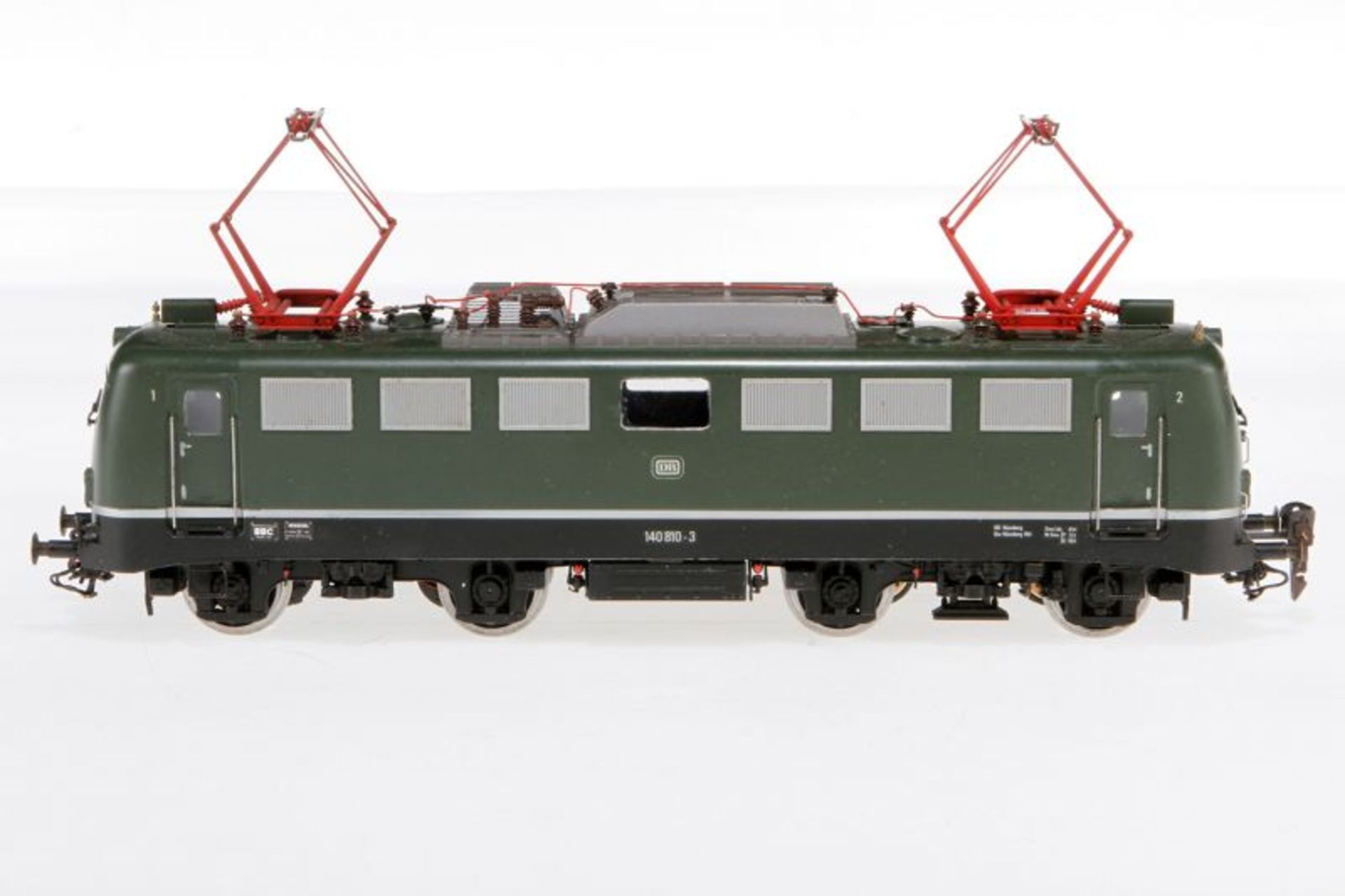 Eurotrain/MBT E-Lok "DB 140 810-3", S 0, elektr., 3-Leiter, grün, Alterungsspuren, OK, sonst noch