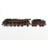 Märklin franz. 2-D-1 Dampflok ME 66/12920, S 0, elektr., schwarz, mit Tender und 2 el. bel.