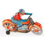 Technofix Motorrad 2, France, Blech, CL, Uhrwerk intakt, LS, L 18, sonst Z 2 19.50 % buyer's premium