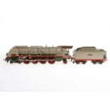 Märklin französische 2-D-1 Dampflok "ETAT" ME 70/12920, S 0, elektr., mit Tender und 2 el. bel.