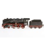 Märklin 2-C Dampflok GR 66/12920, S 0, elektr., schwarz, mit Tender, gW und 2 el. bel.