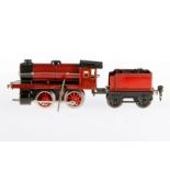 Märklin B-Dampflok R 970, S 0, Uhrwerk intakt, HL, mit Tender, tw ÜL, Z 3 19.50 % buyer's premium on