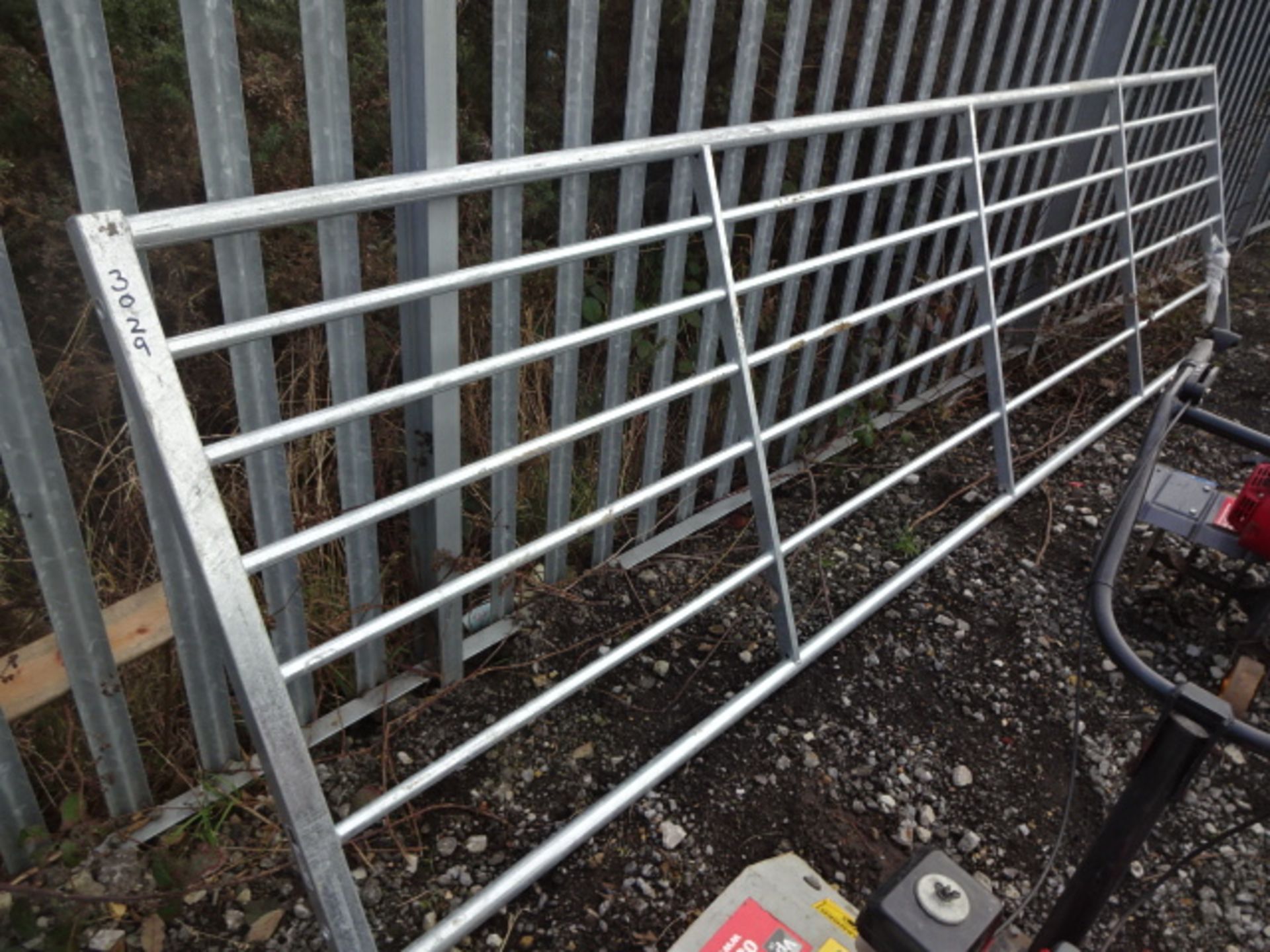 14' galvanised gate