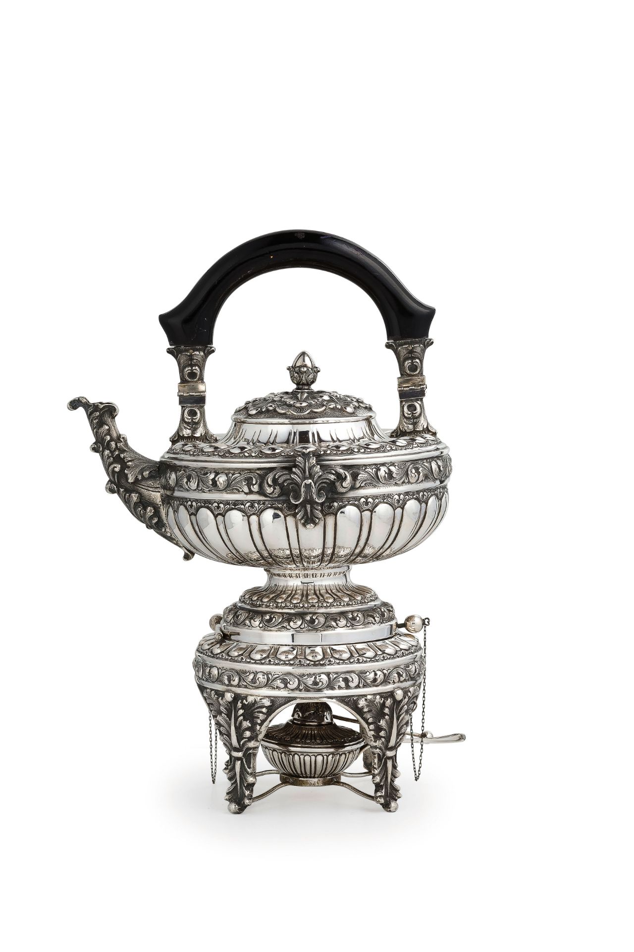 SAMOVAR IN ARGENTO, MILANO, XX SECOLO, ORAFO BUCCELLATI