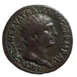 IMPERO ROMANO. TRAIANO (98-117 D.C.). DUPONDIO.