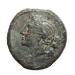 BRUTTIUM. BRETII (CIRCA 211-208 a.C.). MEZZA UNITA'.