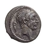 REPUBBLICA ROMA. GENS MARCIA (56 A.C.). DENARIO.