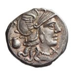 REPUBBLICA ROMA. GENS POMPEIA (137 A.C.). DENARIO.