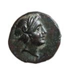 LUCANIA. THURIUM (280-260 a.C.). BRONZO.