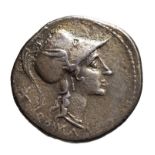 REPUBBLICA ROMA. ANONIME (DOPO IL 115-114 A.C.). DENARIO