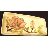 Moorcroft Pink Magnolia rectangular pen