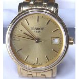 Tissot Desire ladies gold plated bracele