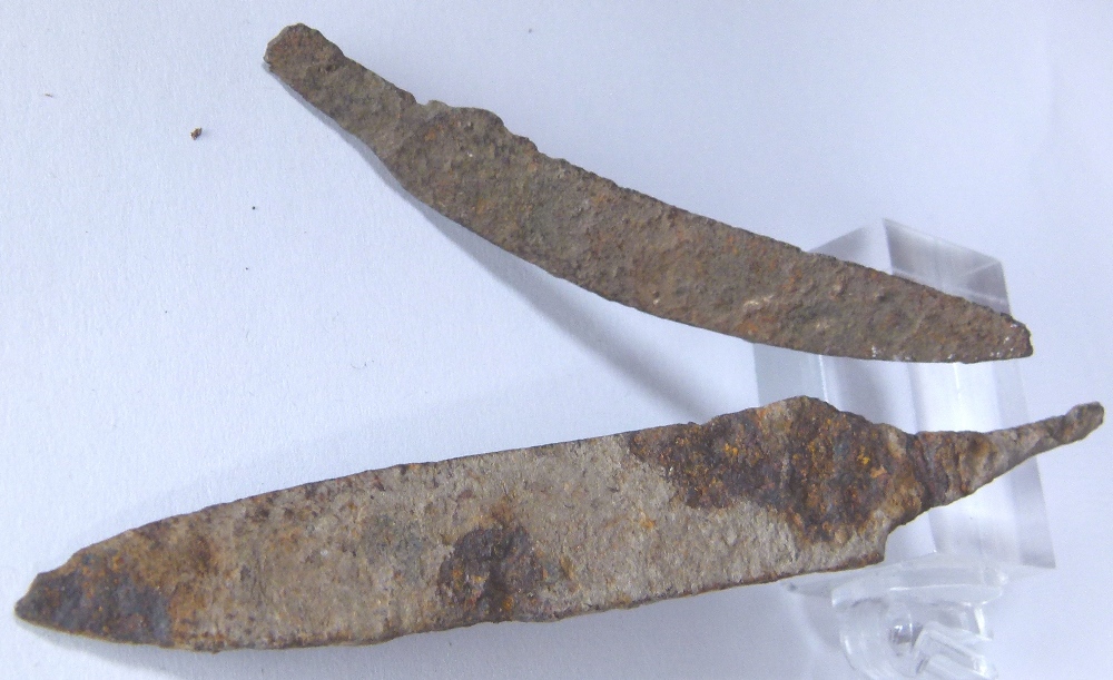 Two Saxon and Norman knives