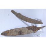 Two Saxon and Norman knives