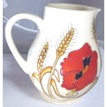 Moorcroft Harvest Poppy jug H:15 cm