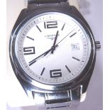 Gents stainless steel Longines watch in