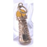 9ct gold vintage lighthouse charm