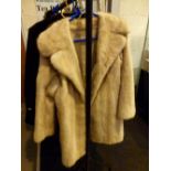 Mink 3/4 length coat from George Rose De