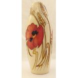 Moorcroft Harvest Poppy vase H: 20 cm