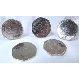 Complete set of Beatrix Potter 50 pence